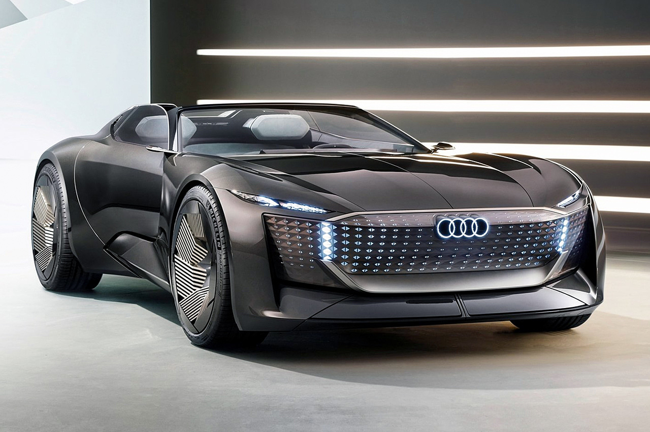 audi，Automobile design，black，