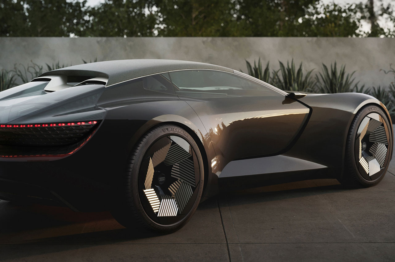 audi，Automobile design，black，