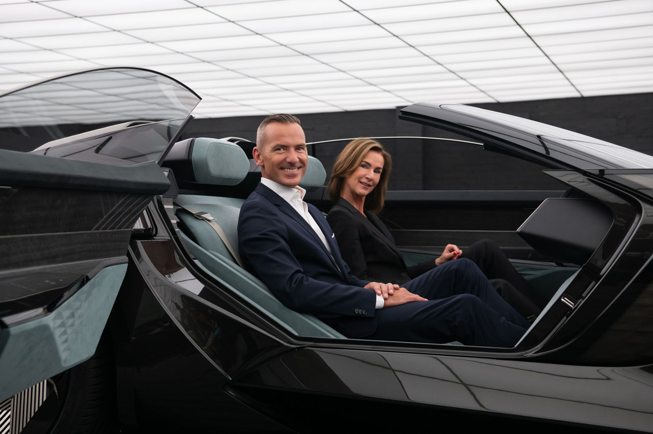 audi，Automobile design，black，