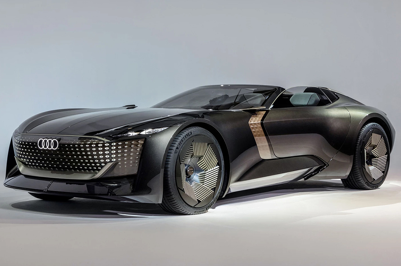 audi，Automobile design，black，