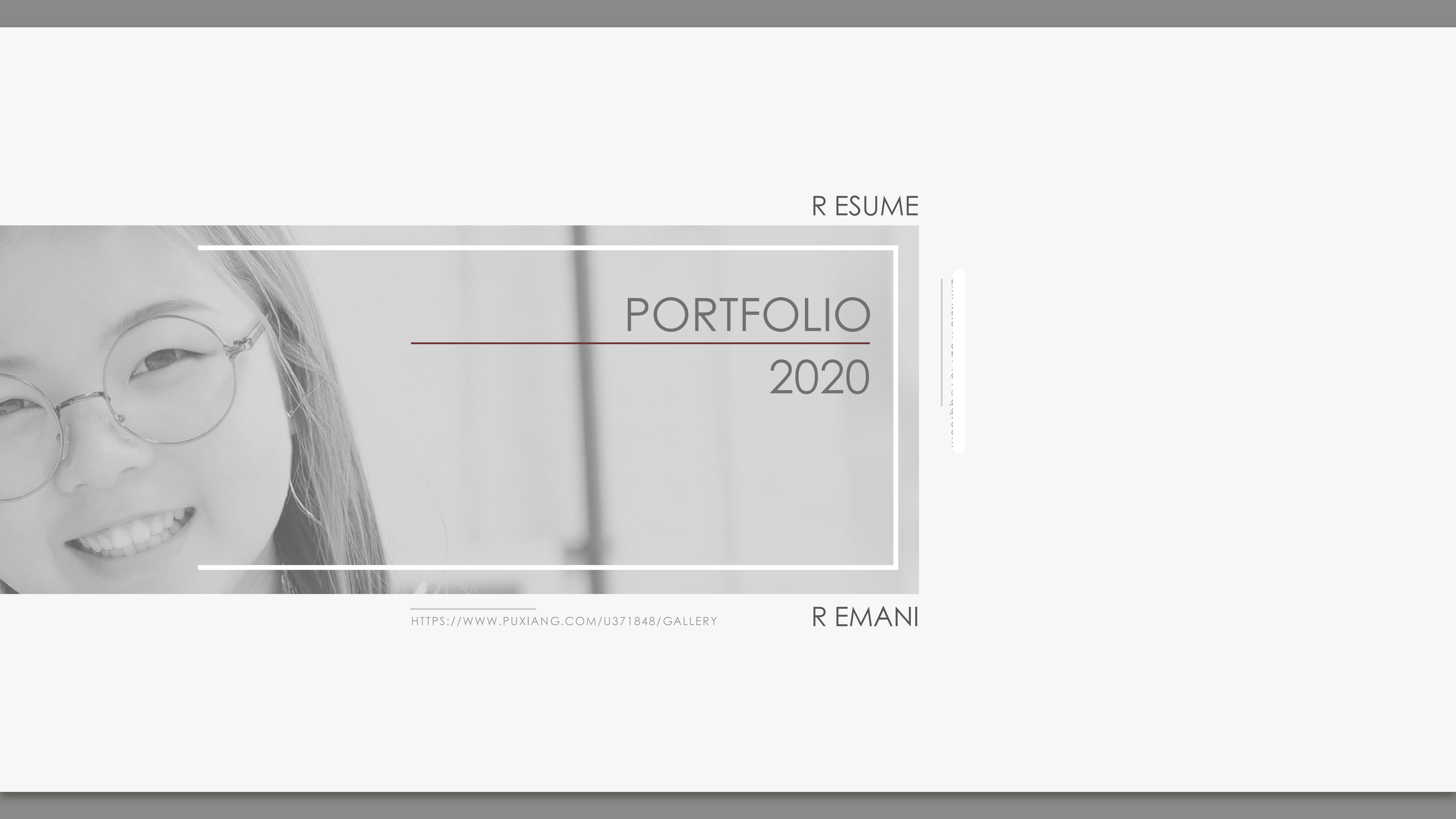 portfolio，sample reels，