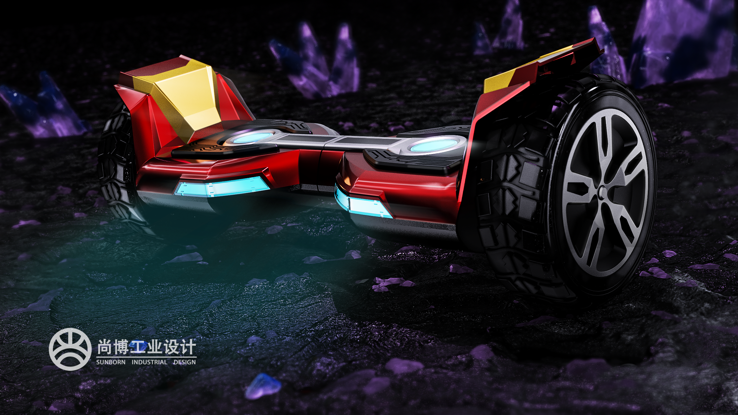 Balance car，Toys，Scientific and technological style，industrial design，