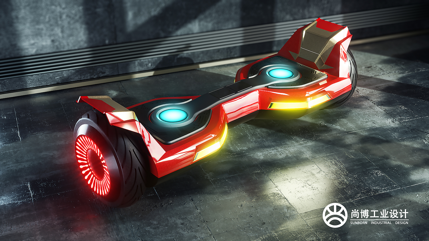 Balance car，Toys，Scientific and technological style，industrial design，