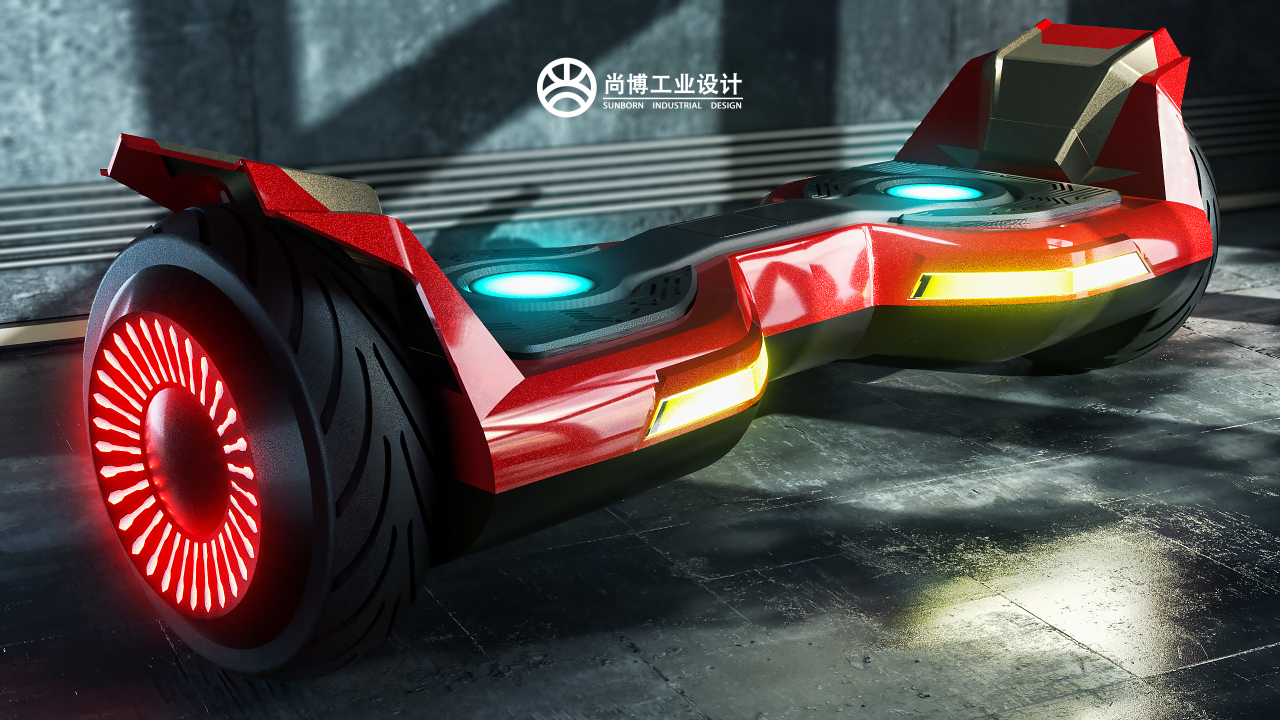 Balance car，Toys，Scientific and technological style，industrial design，