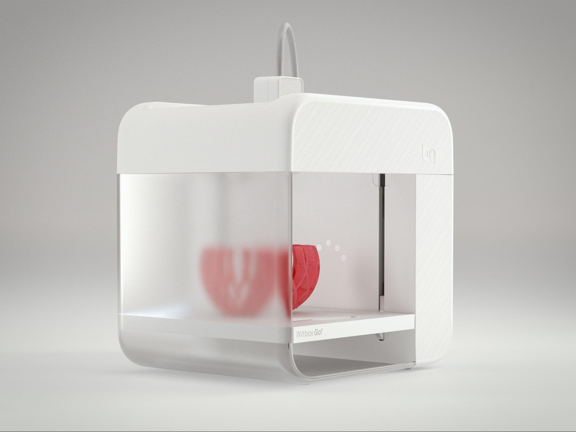 Witbox Go，3D printing，Android，2017 red dot，