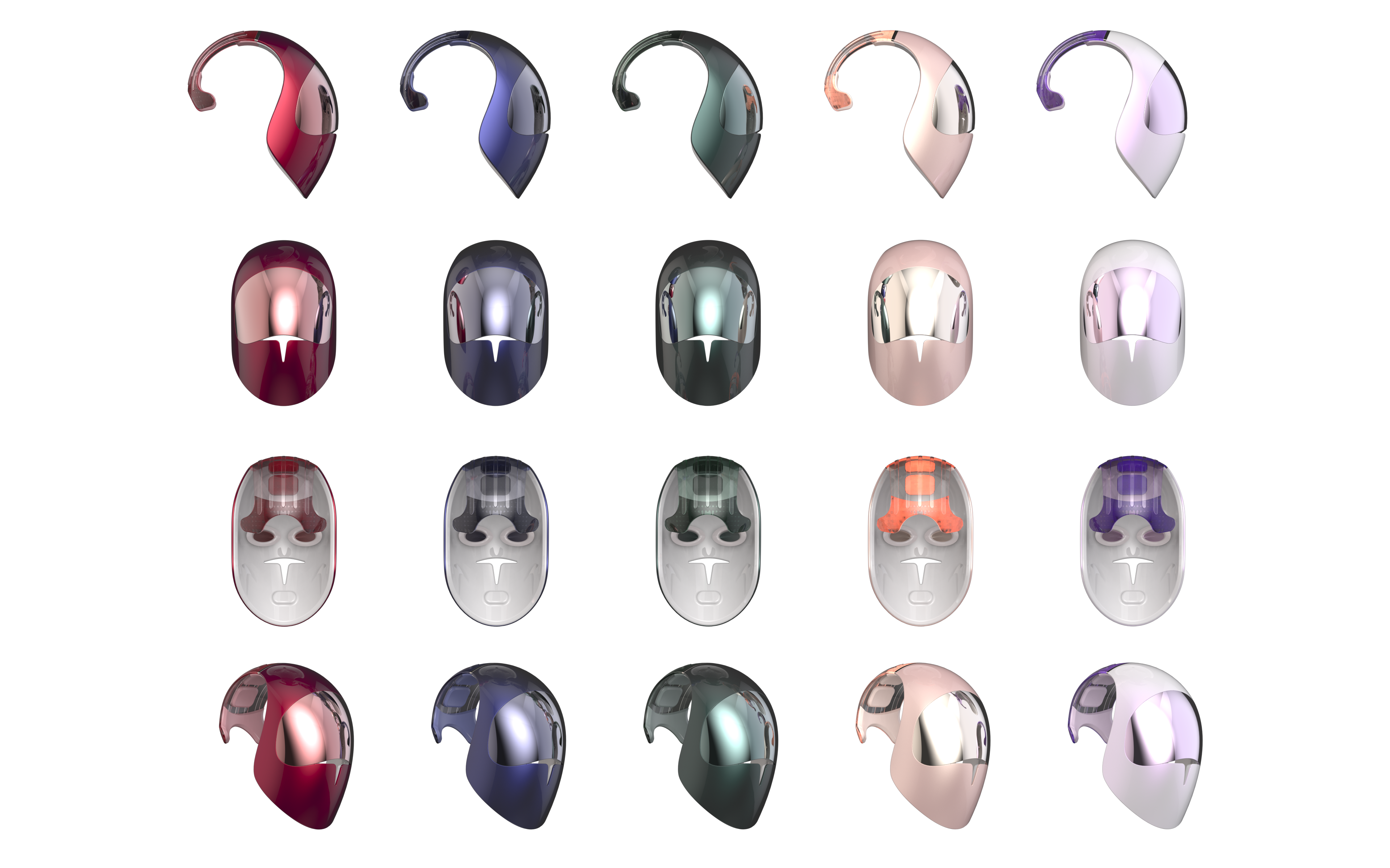 Photon mask，a spectrometer，cosmetic instrument，Led mask，