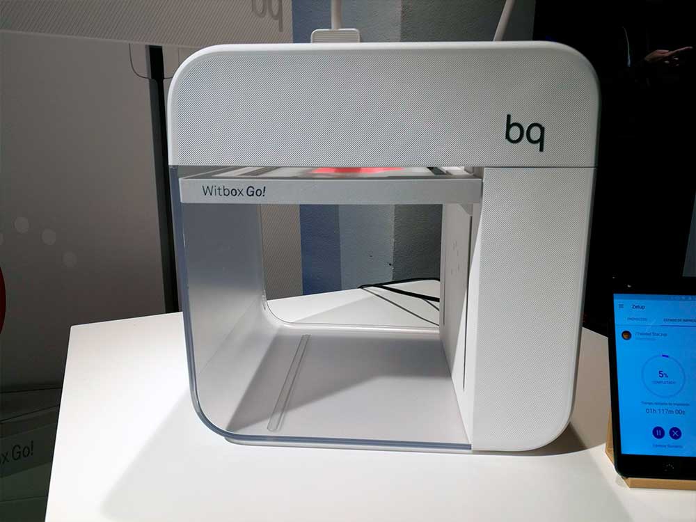 Witbox Go，3D printing，Android，2017 red dot，