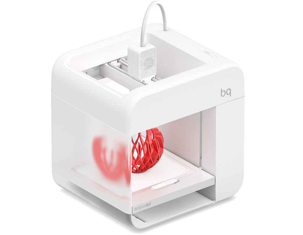 Witbox Go，3D printing，Android，2017 red dot，