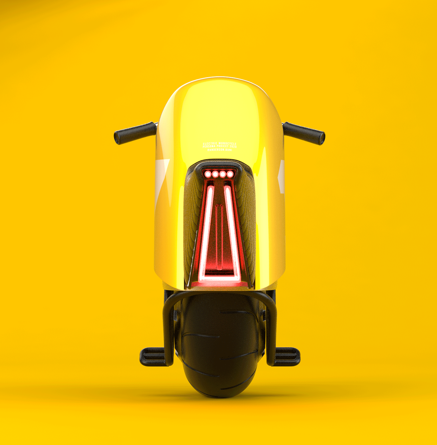 ELECTRIC MONOCYCLE，Electric motorcycle，conceptual design，