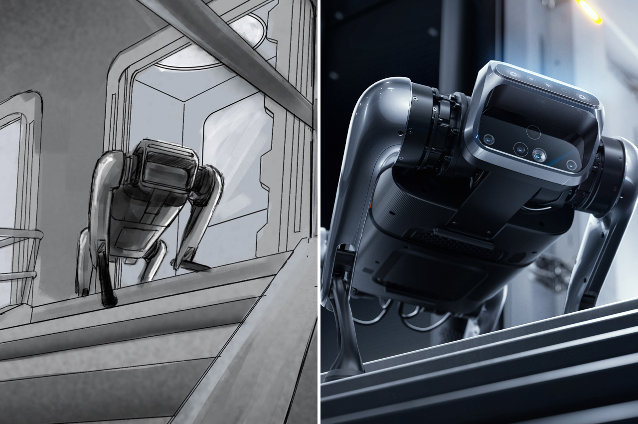 XIAOMI ROBOTIC DOG，Millet robot dog，conceptual design，