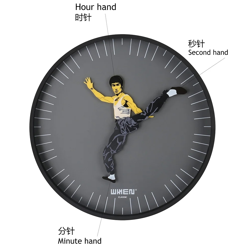 clocks and watches，Bruce Lee，originality，modelling，China，geometry，Simplicity，interest，