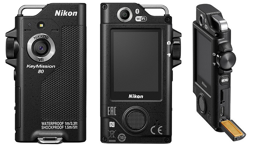 Electronics，Motion camera，KeyMission 80，2017 red dot，