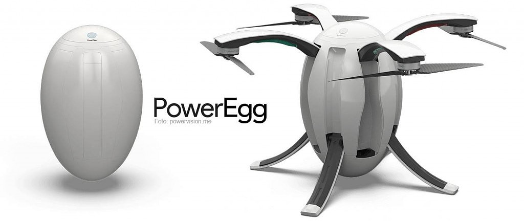 Aerial camera，PowerEgg，Flying robot，2017 red dot，