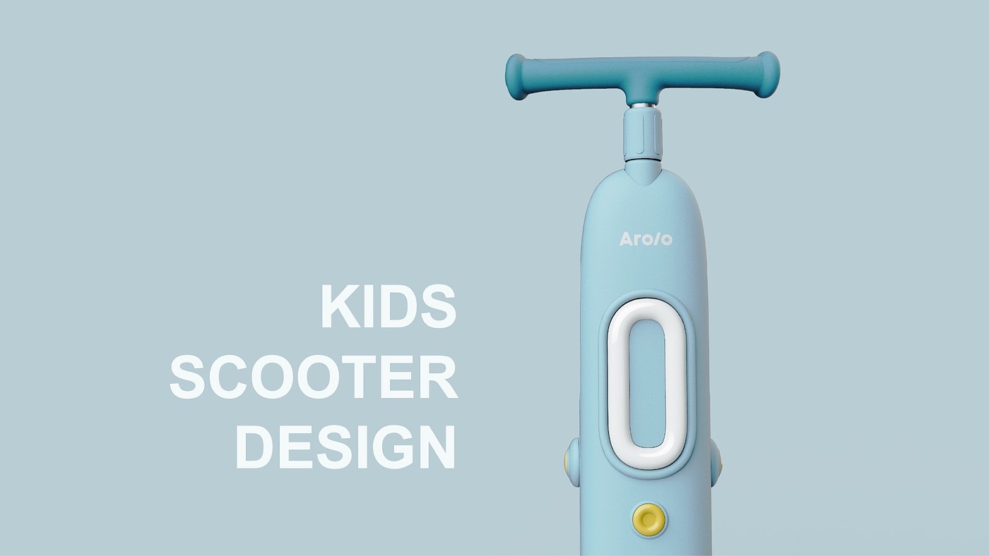 One tree industrial design，Children's travel，Children's scooters，