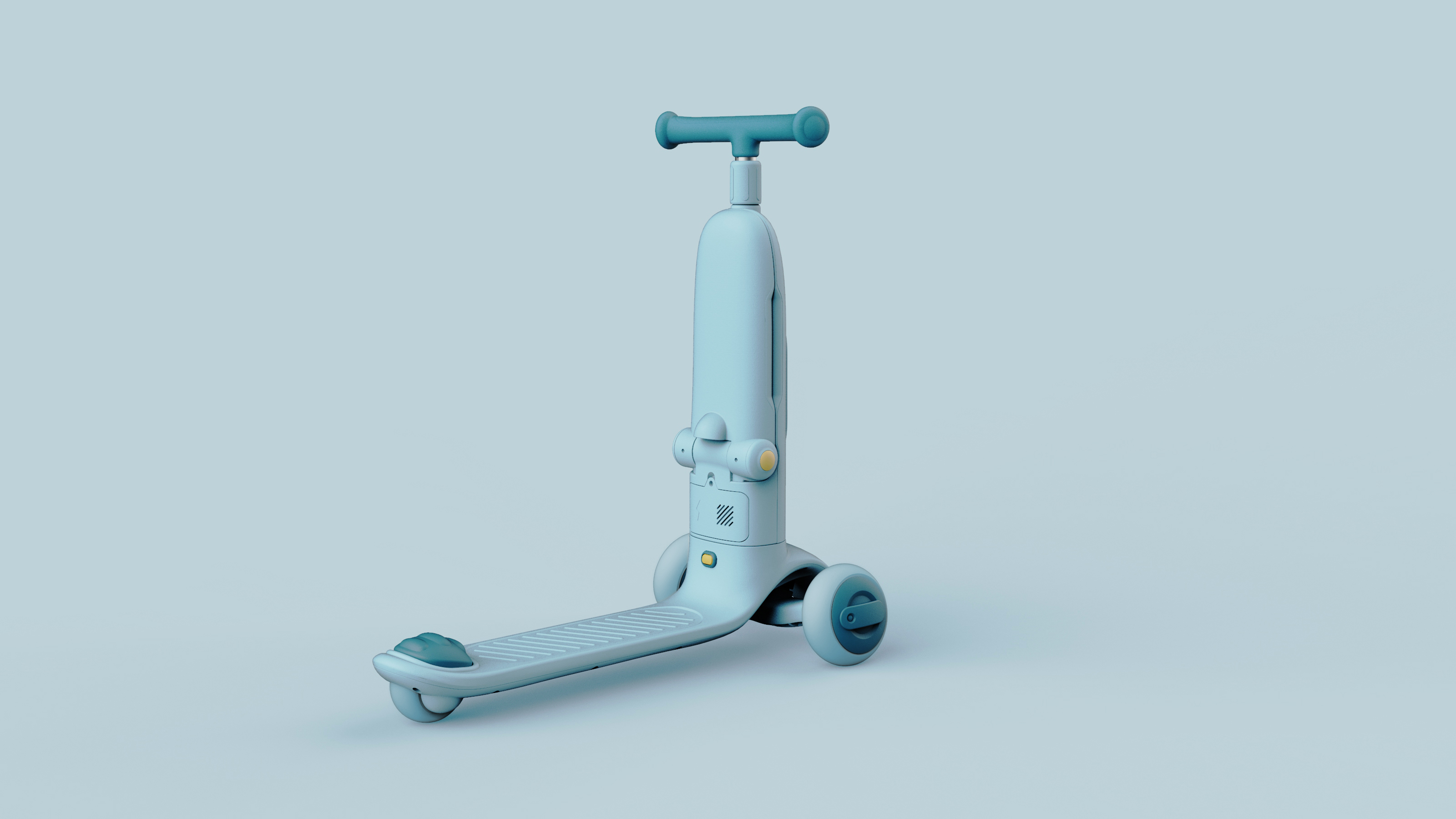 One tree industrial design，Children's travel，Children's scooters，