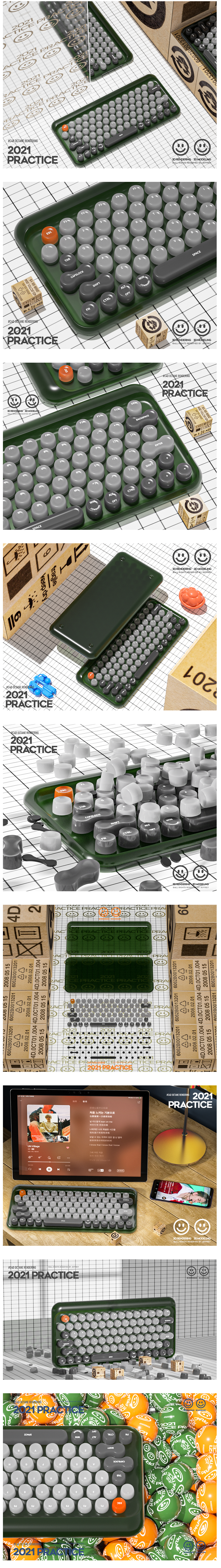 c4d，keyshot，Personal practice，summary，Creative design，