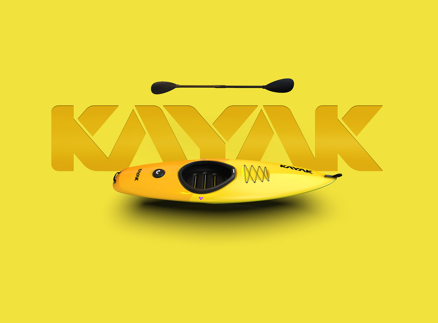 Kayak，concept，Render，