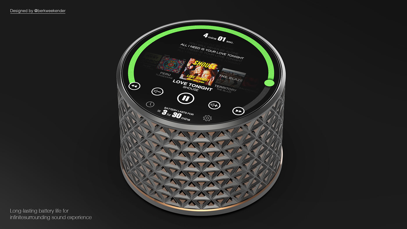 speaker，Bluetooth，3D modeling，