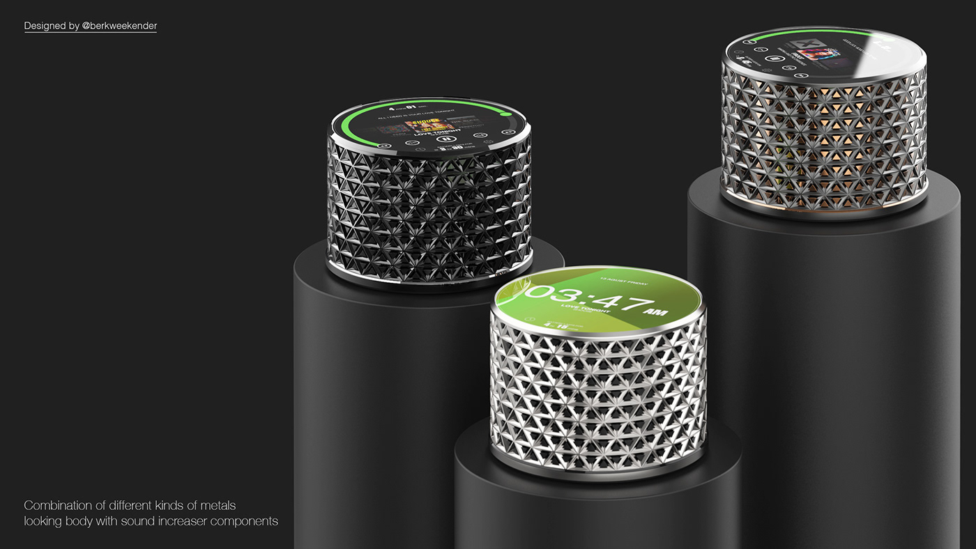 speaker，Bluetooth，3D modeling，