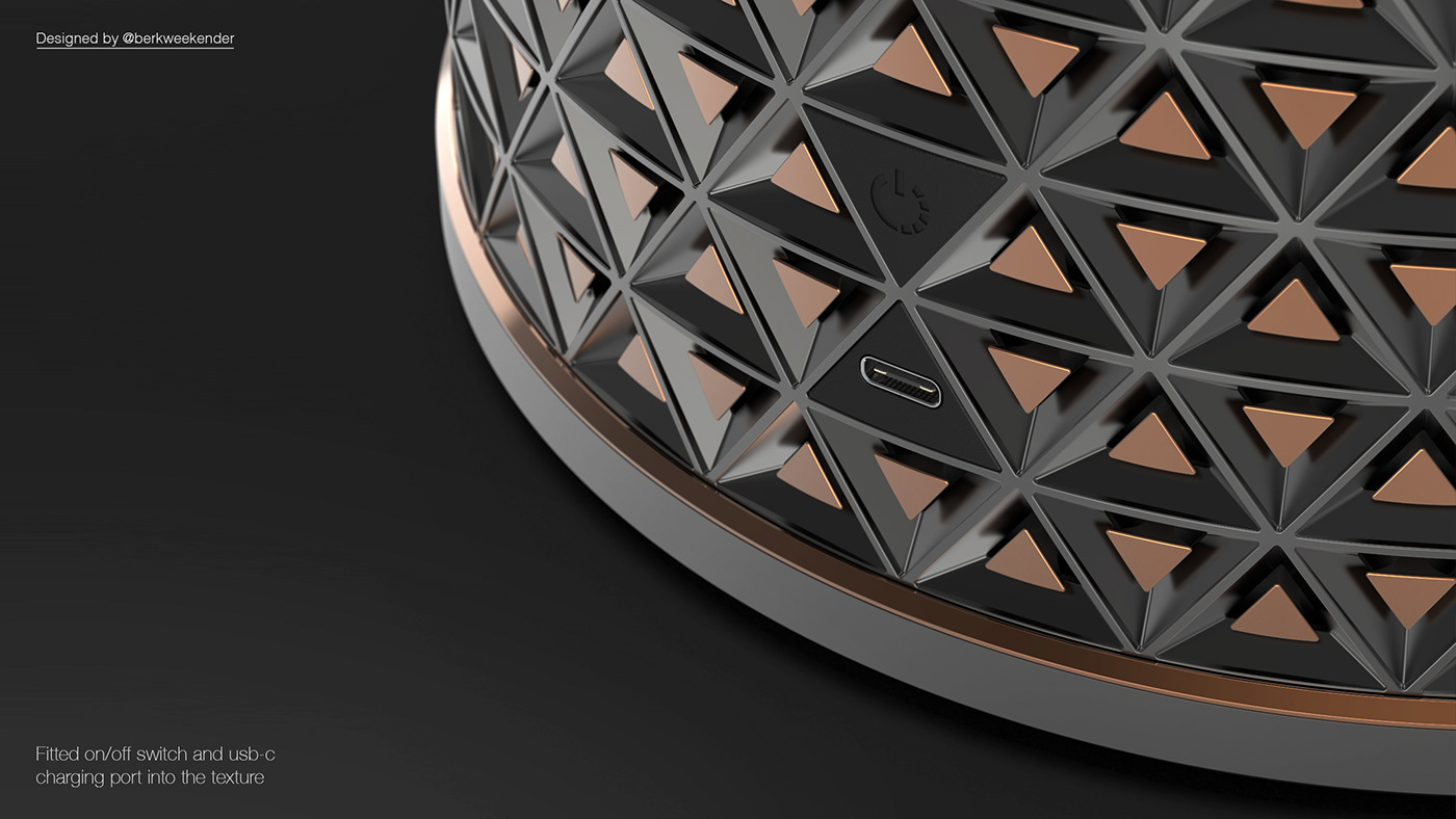 speaker，Bluetooth，3D modeling，