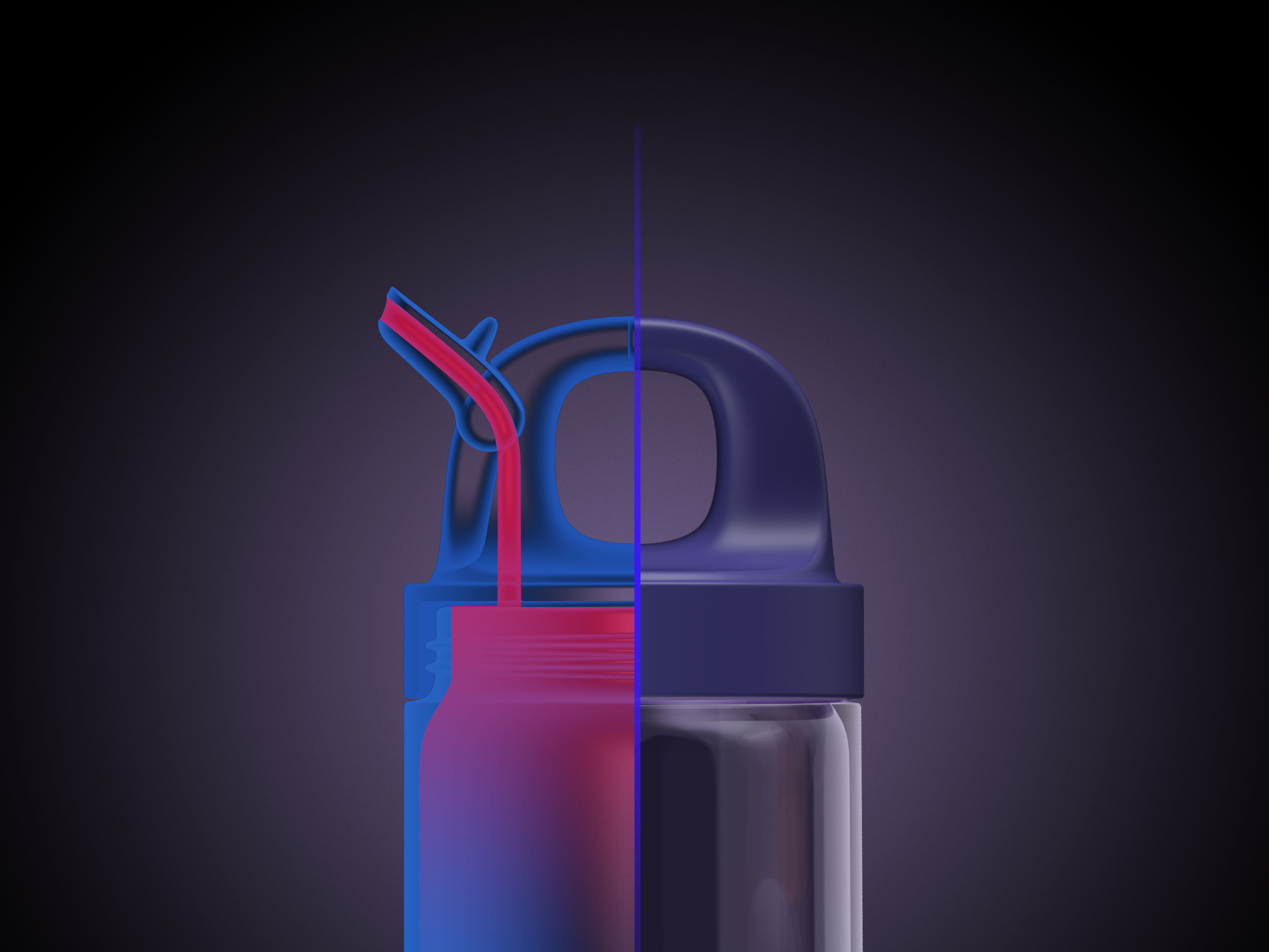 Sports cup，glass，vacuum cup，