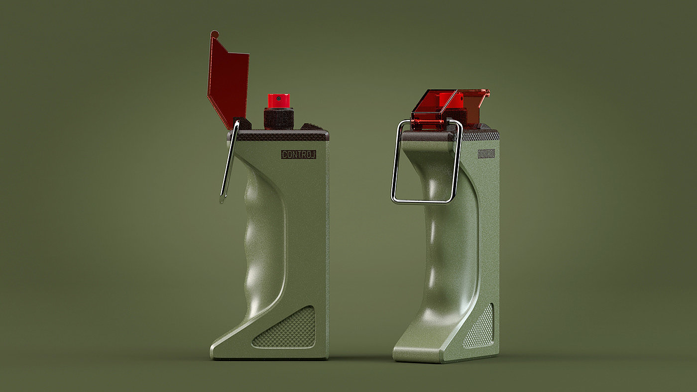 Secret Weapon，Render，Hand drawn，
