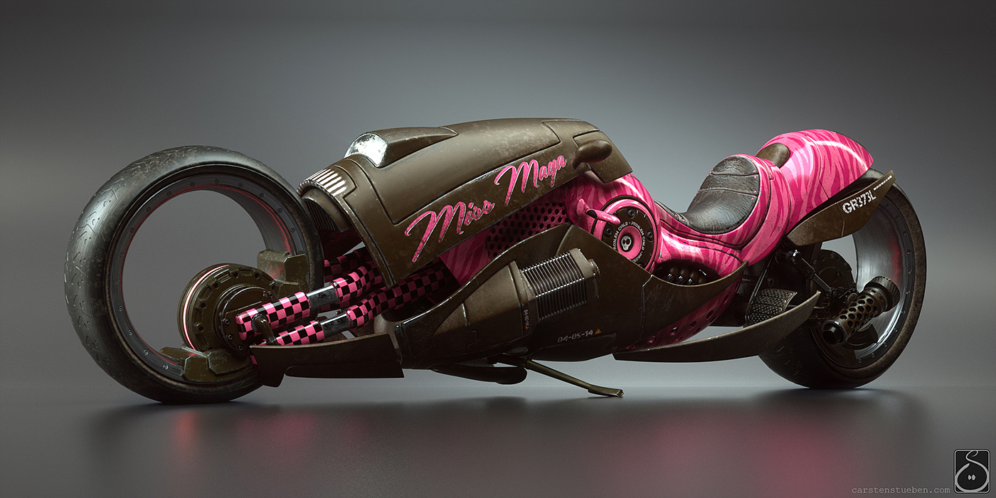 motorcycle，