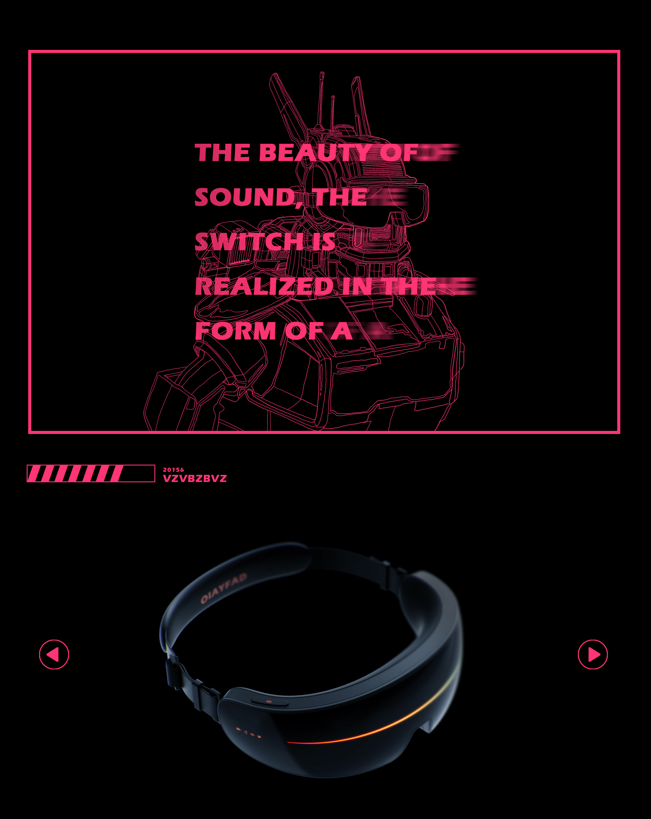 Health punk，Massage goggles，Eye massage instrument，Oxygen design，Render，Texture design，