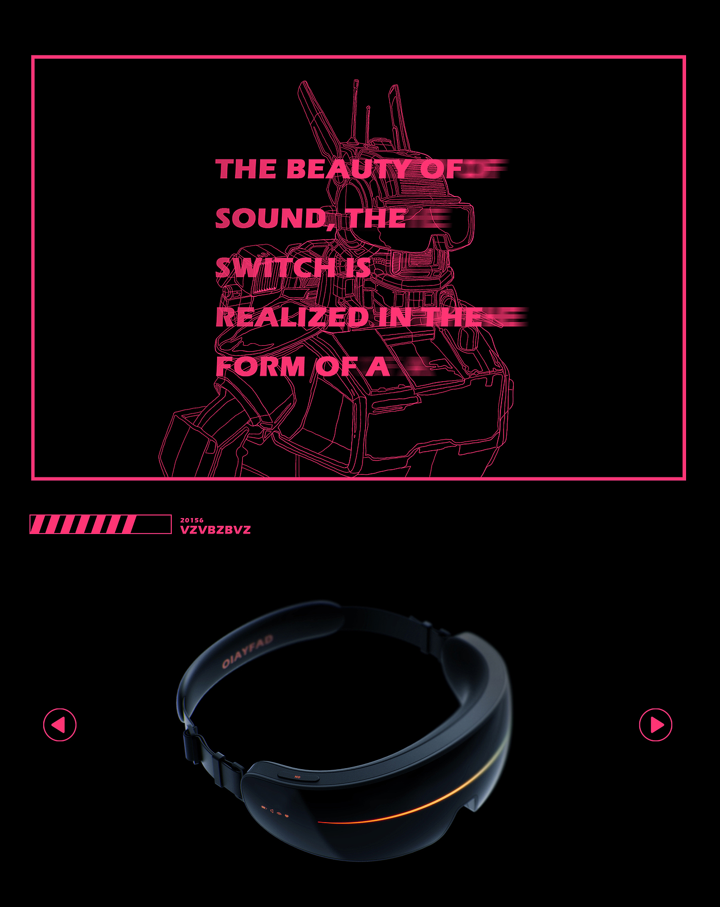 Health punk，Massage goggles，Eye massage instrument，Oxygen design，Render，Texture design，