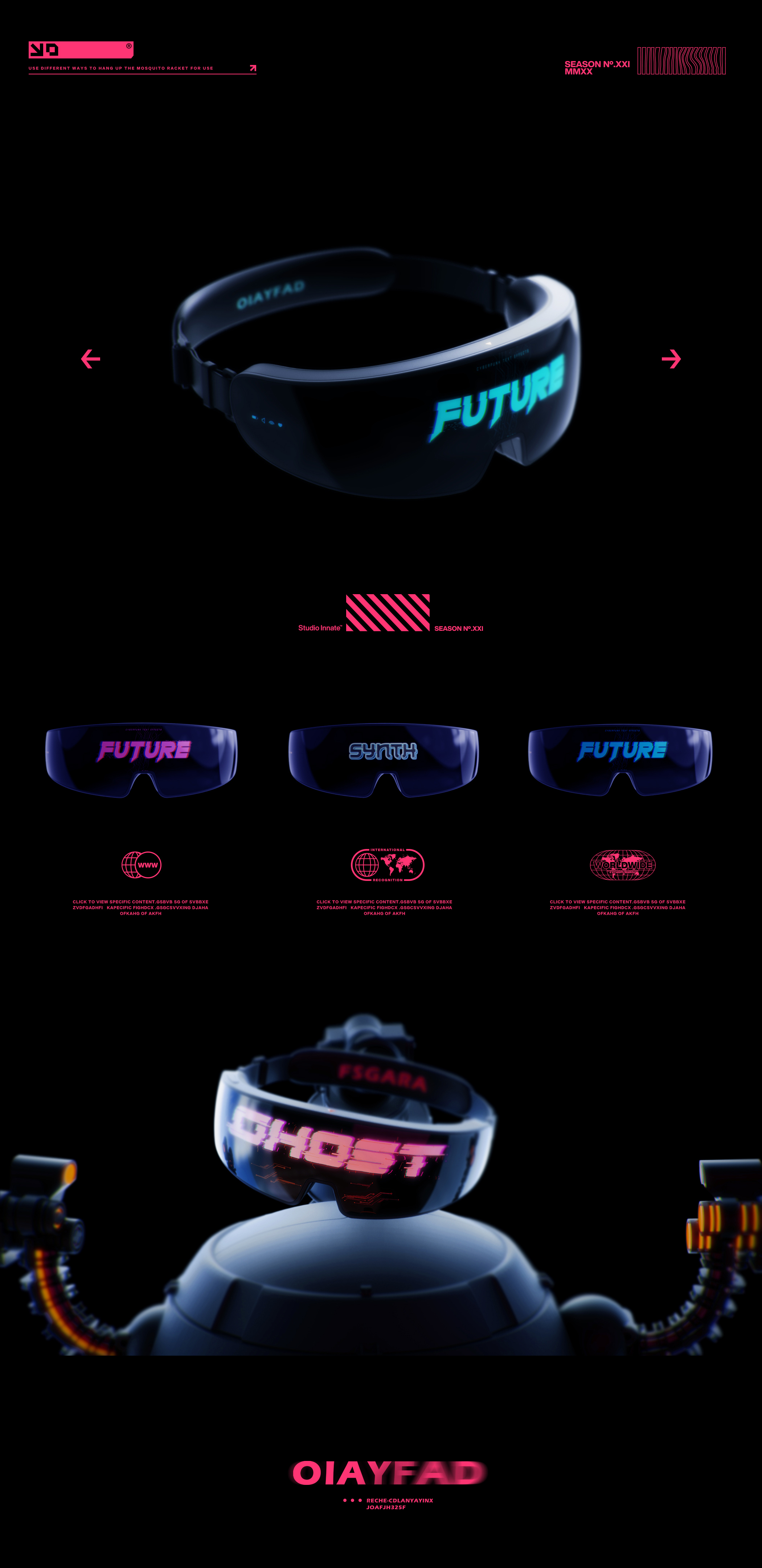 Health punk，Massage goggles，Eye massage instrument，Oxygen design，Render，Texture design，