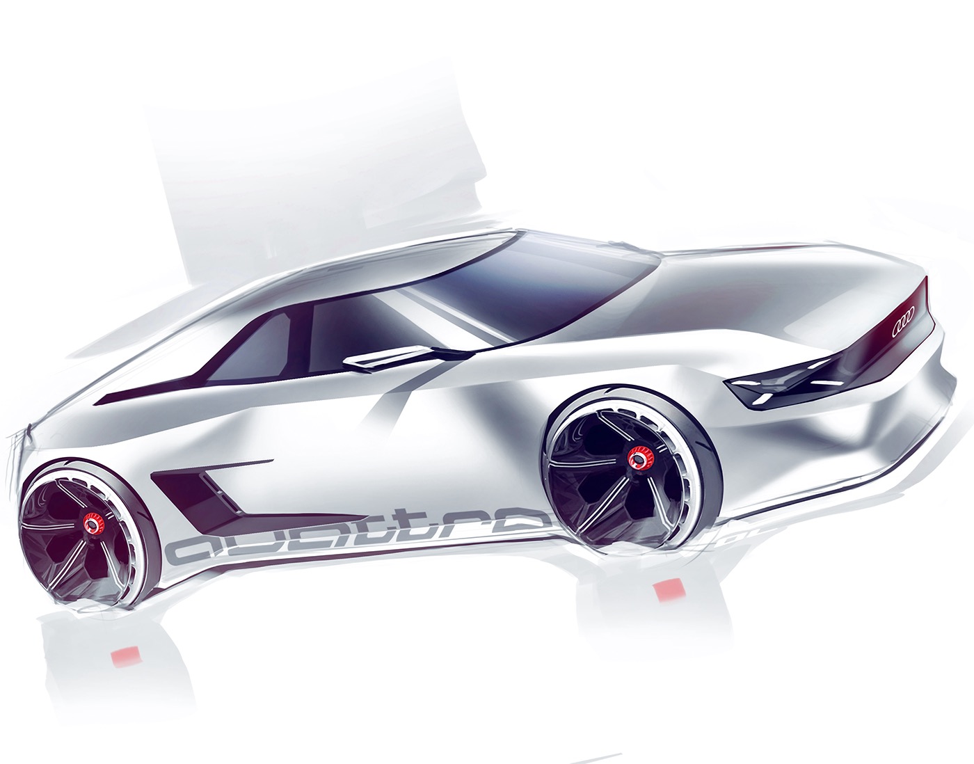 outdoors，automobile，Ubee ，Render，Hand drawn，