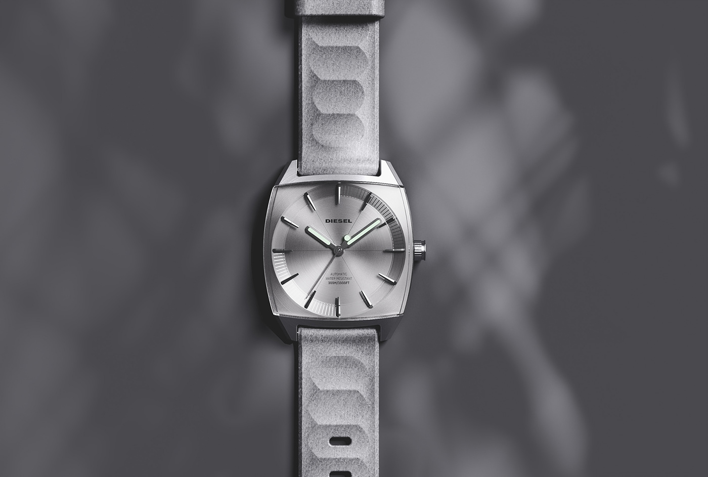 Wrist watch，stainless steel，Grey，Italy，