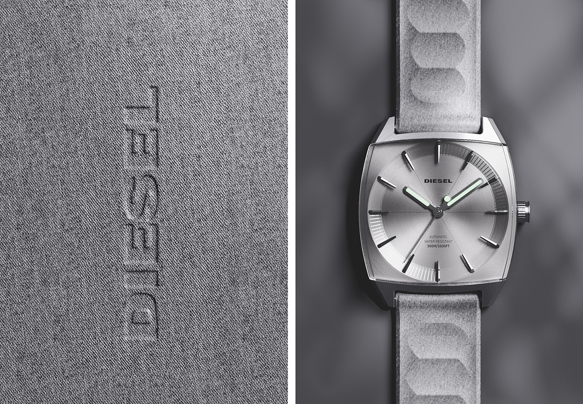 Wrist watch，stainless steel，Grey，Italy，