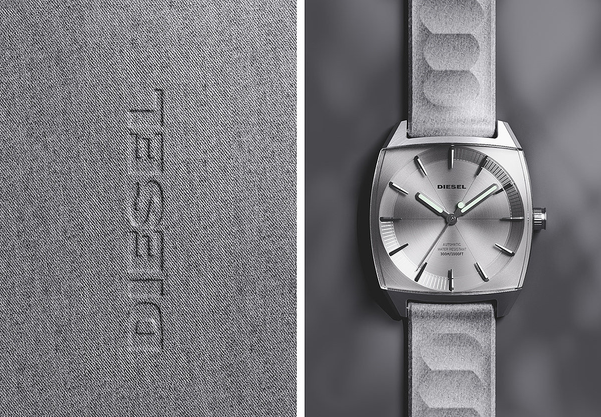 Wrist watch，stainless steel，Grey，Italy，