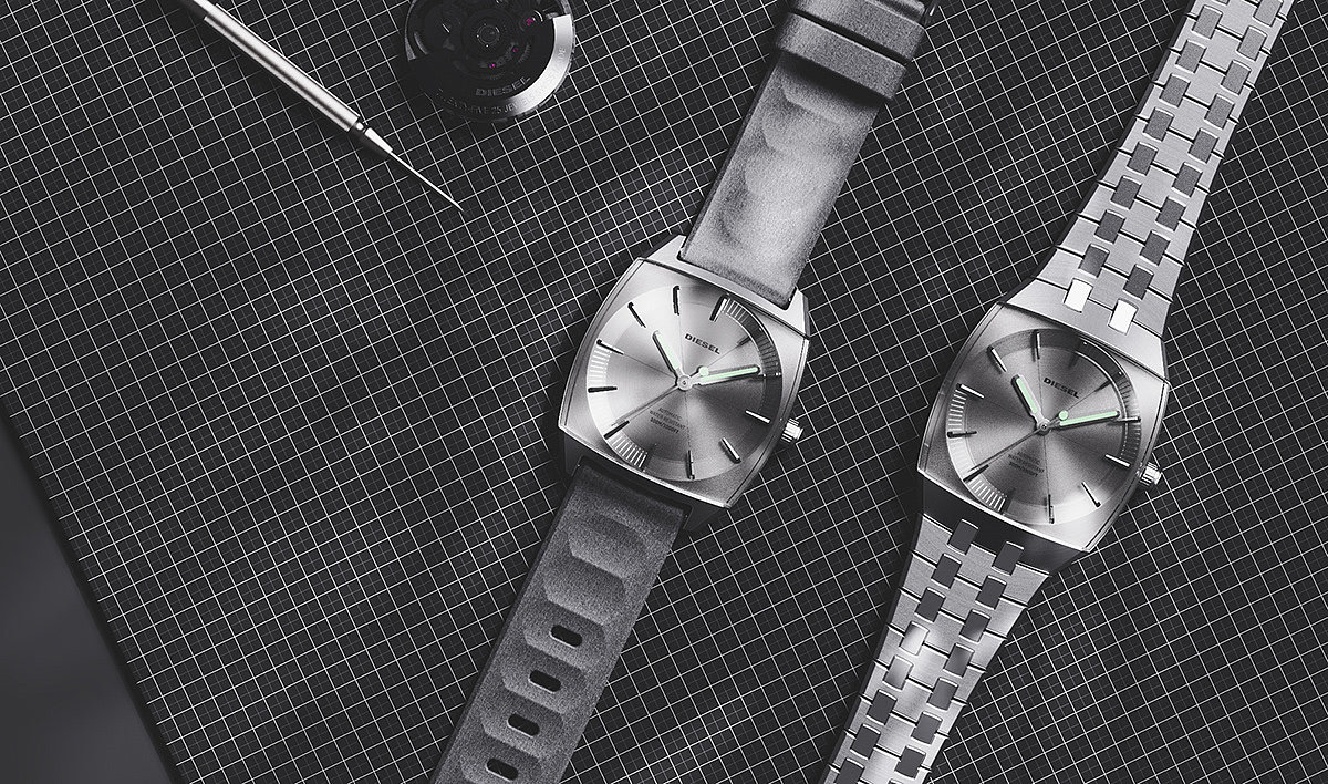 手表，不锈钢，灰色的，意大利，