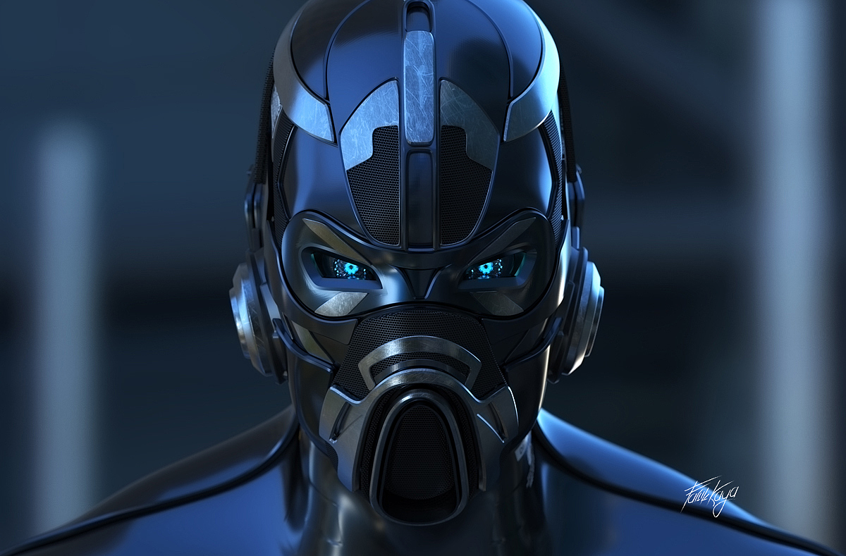 robot，modeling，Render，c4d，Sense of future，