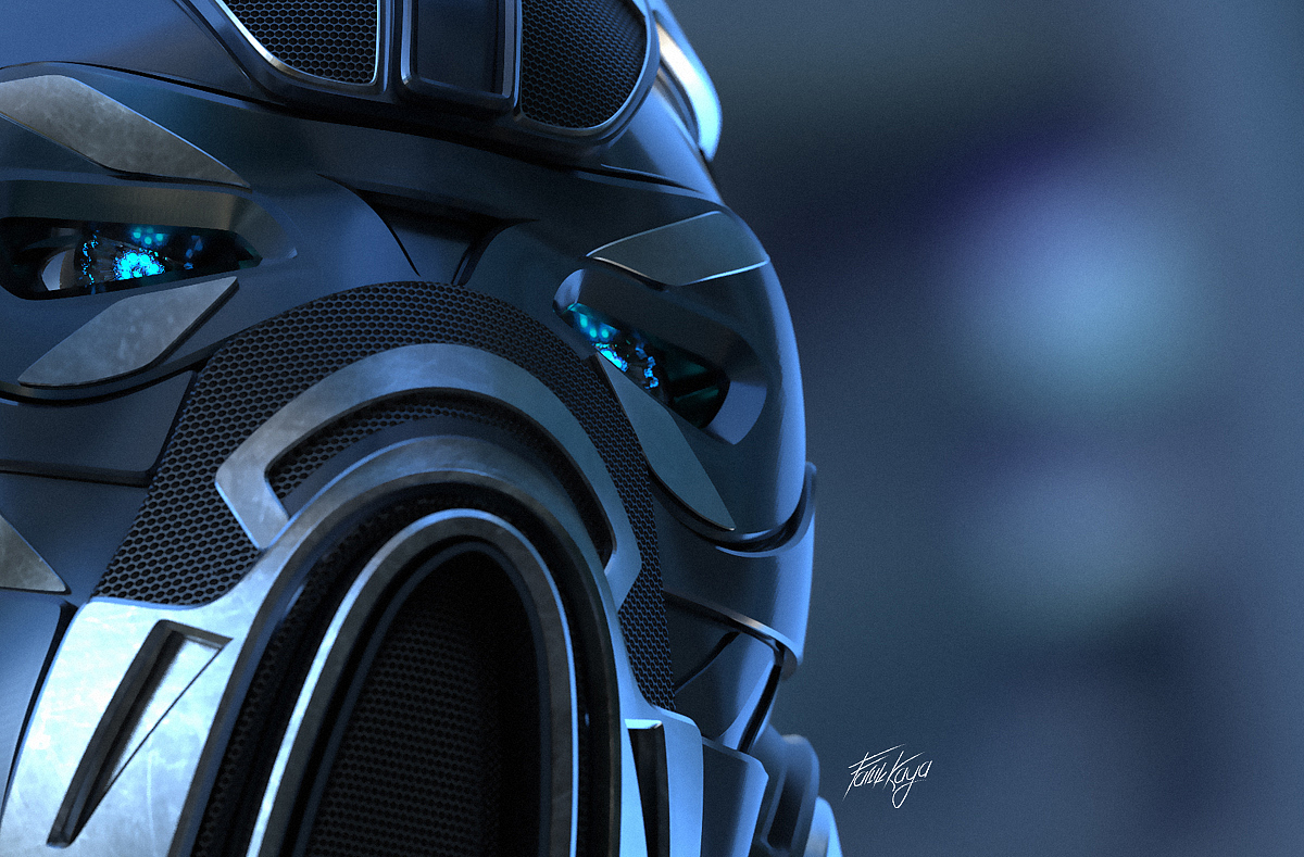 robot，modeling，Render，c4d，Sense of future，