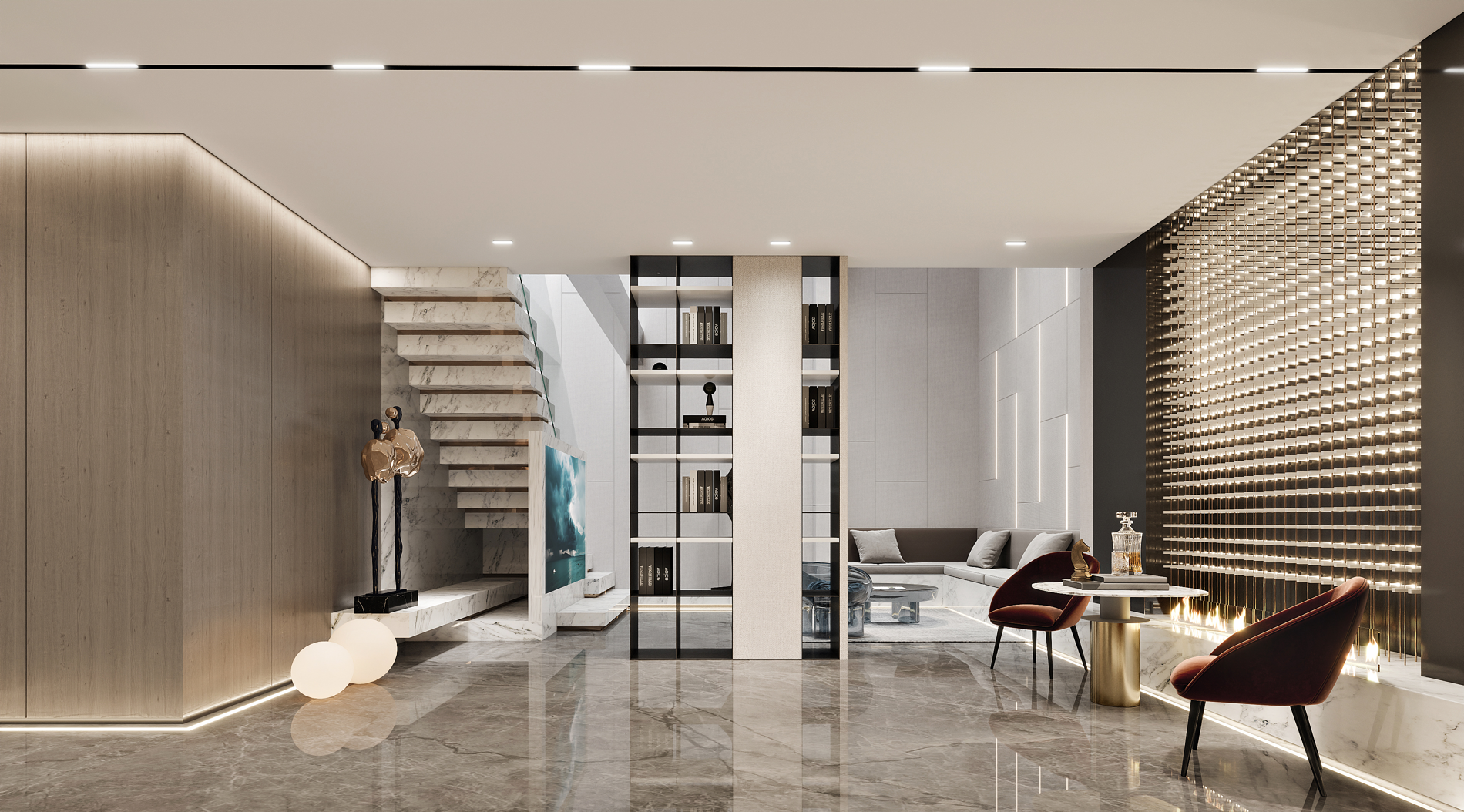 Interior decoration，Model room reconstruction，Decoration design，