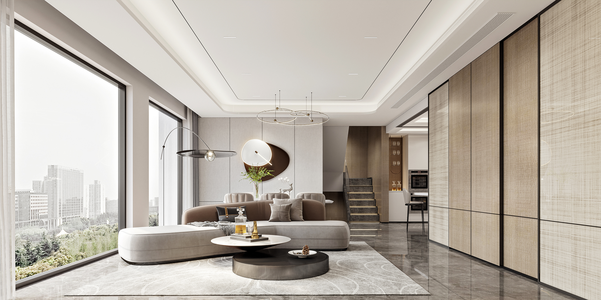 Interior decoration，Model room reconstruction，Decoration design，