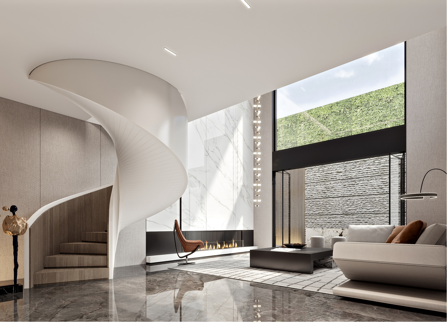 Interior decoration，Model room reconstruction，Decoration design，