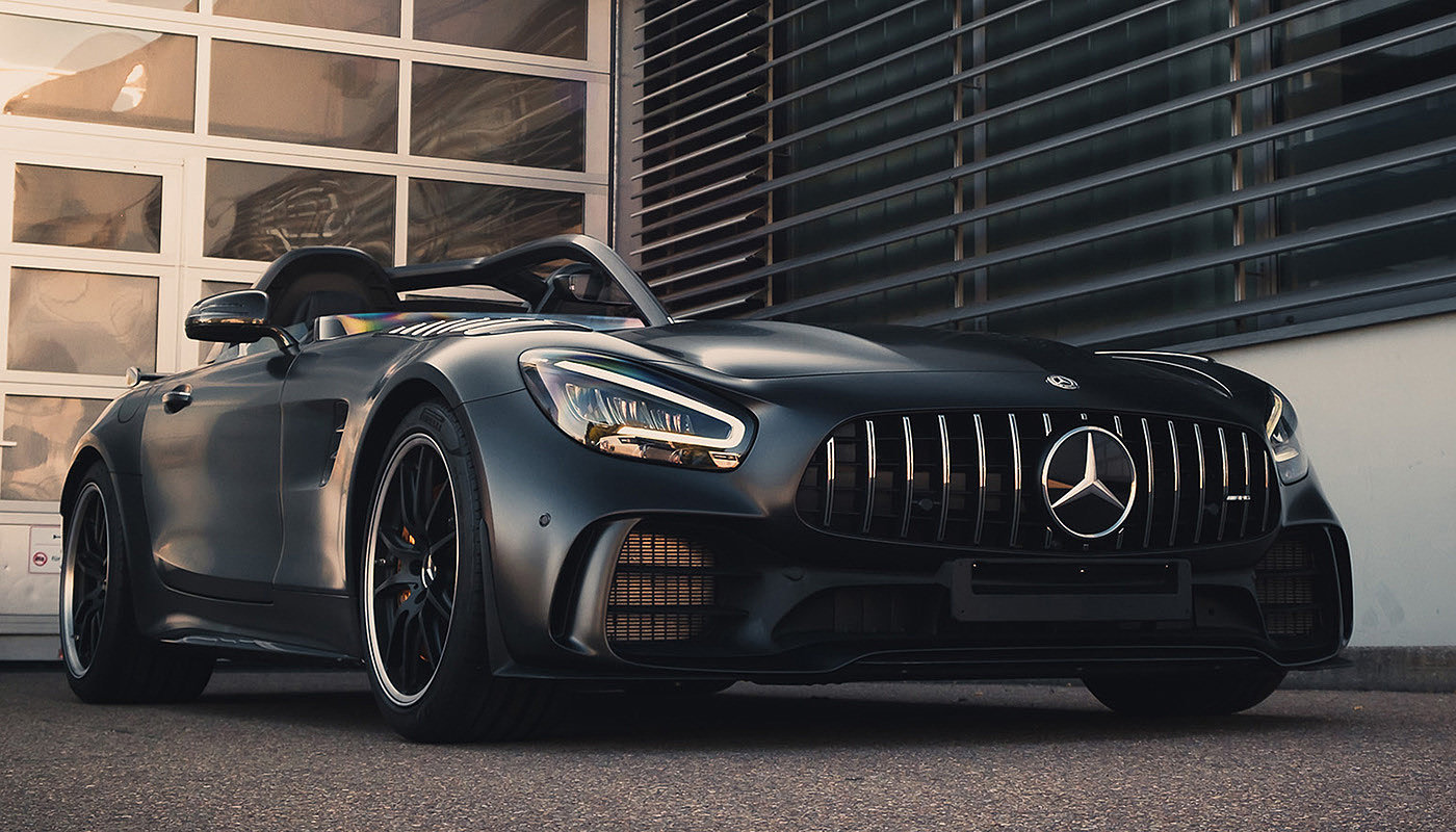 AMG GT R，Sports car，formula car，Eye catching lines，Benz，