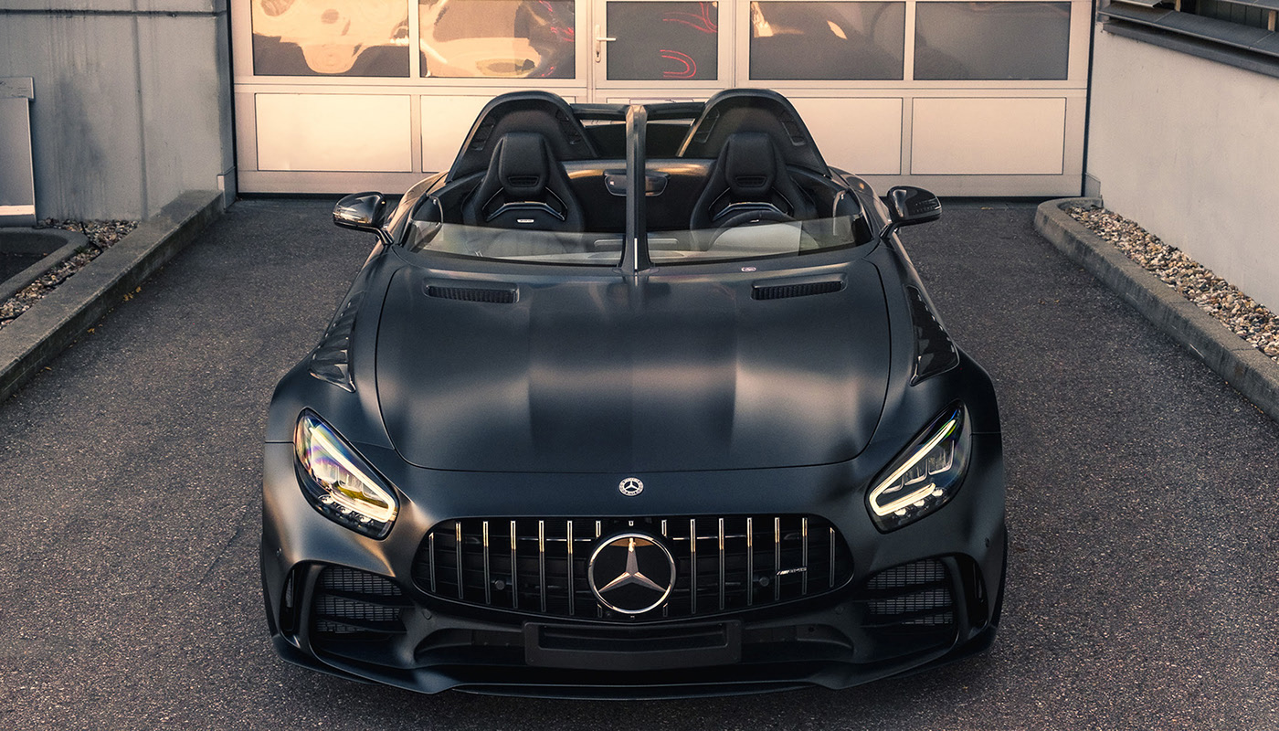 AMG GT R，Sports car，formula car，Eye catching lines，Benz，