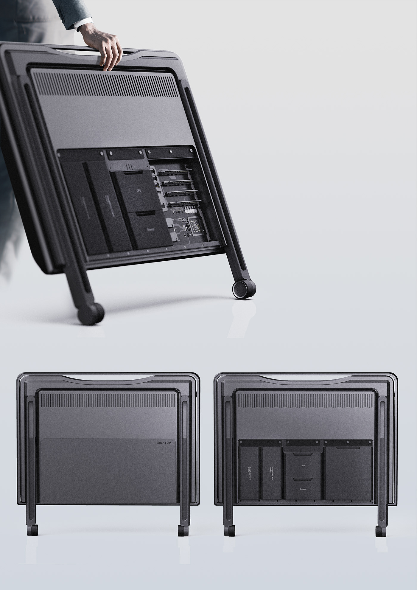 work area，flexibility，creativity，AREA FLIP，