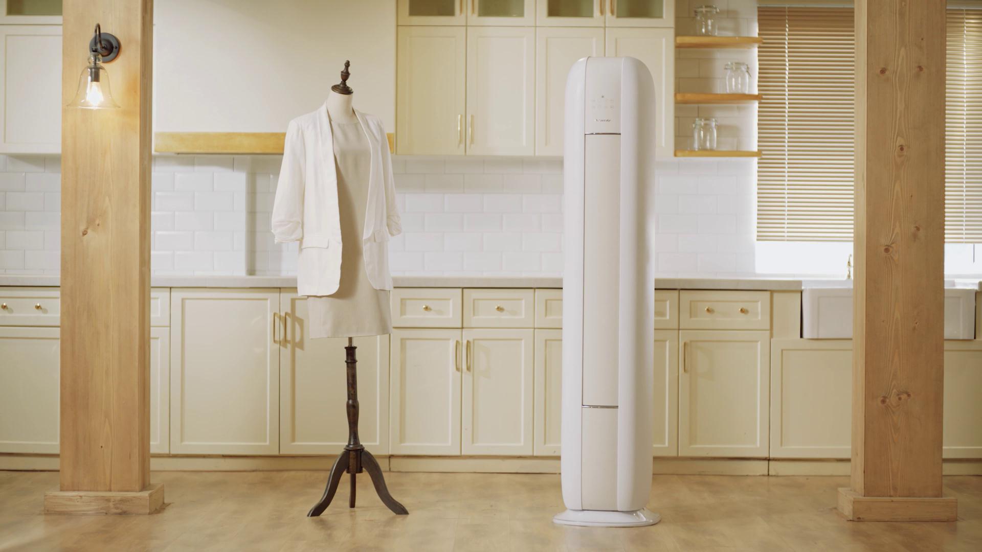 Simple design，Fashion air conditioner，Air conditioning design，Home appliance design，product design，Time painting，Simplicity，GREE，