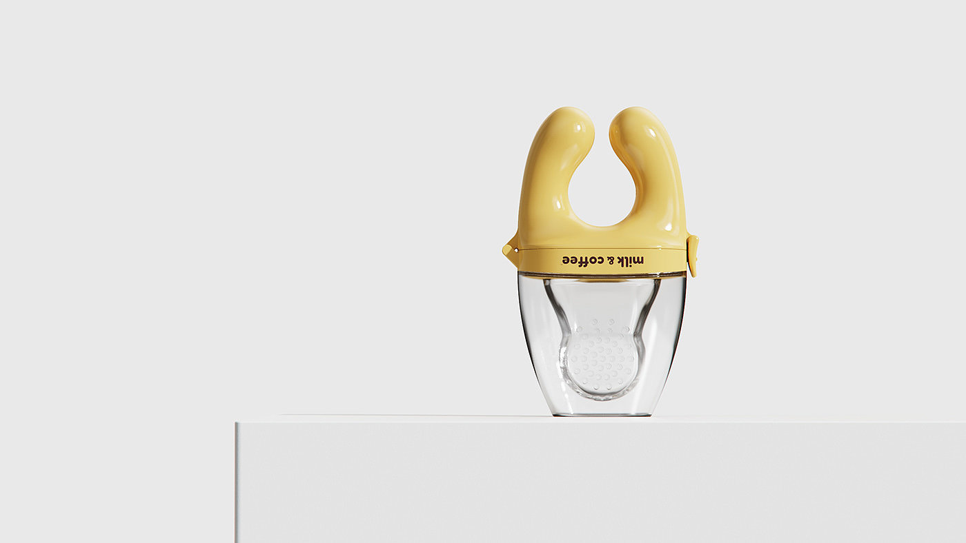 Baby Feeder，nipple，yellow，