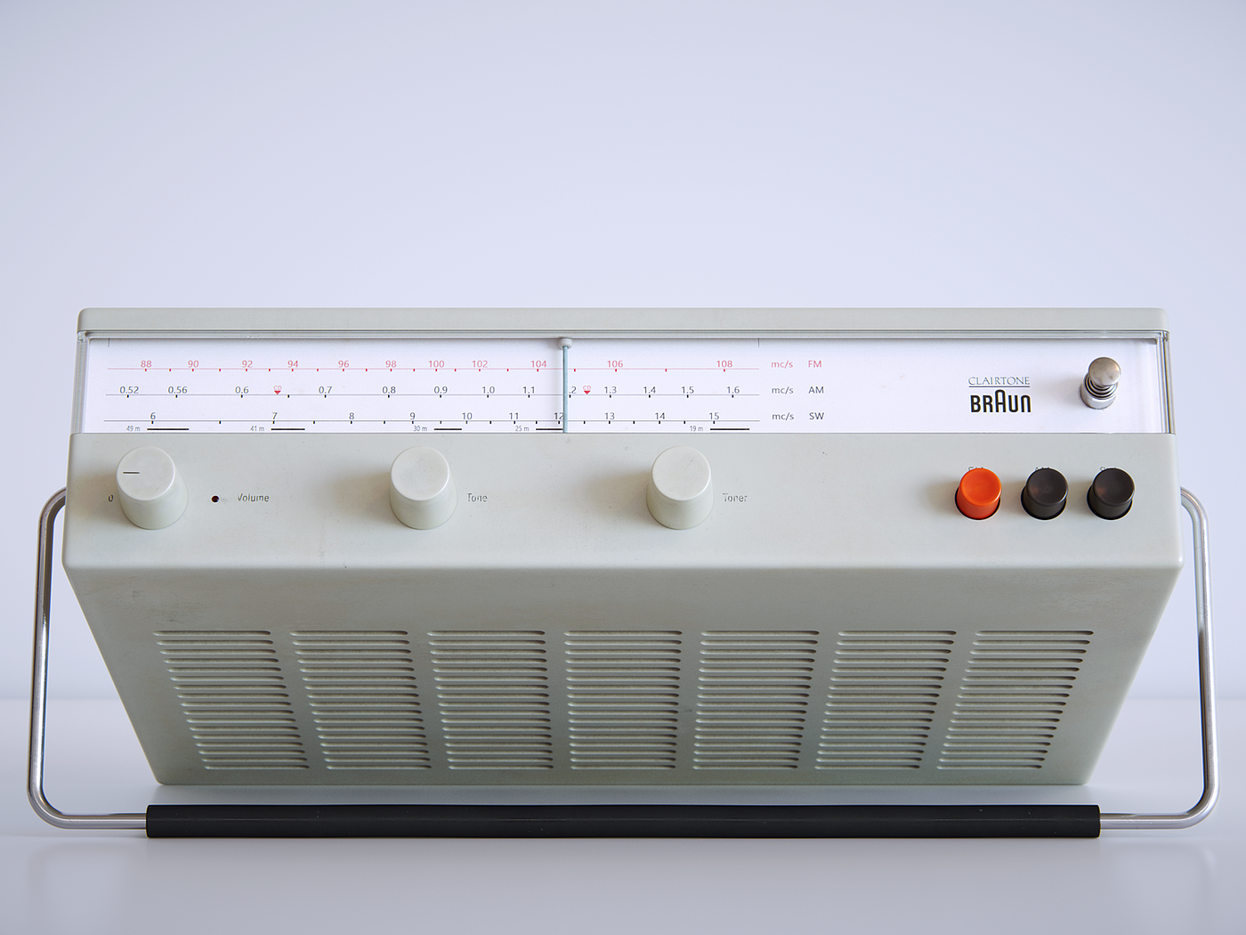Bolang，braun，radio，radio station，Redesign，white，modeling，