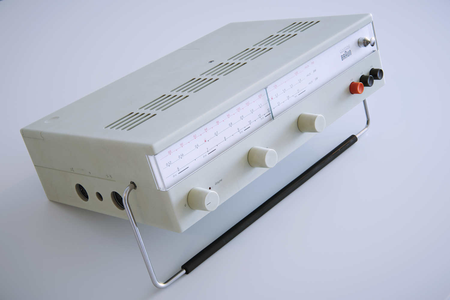 Bolang，braun，radio，radio station，Redesign，white，modeling，