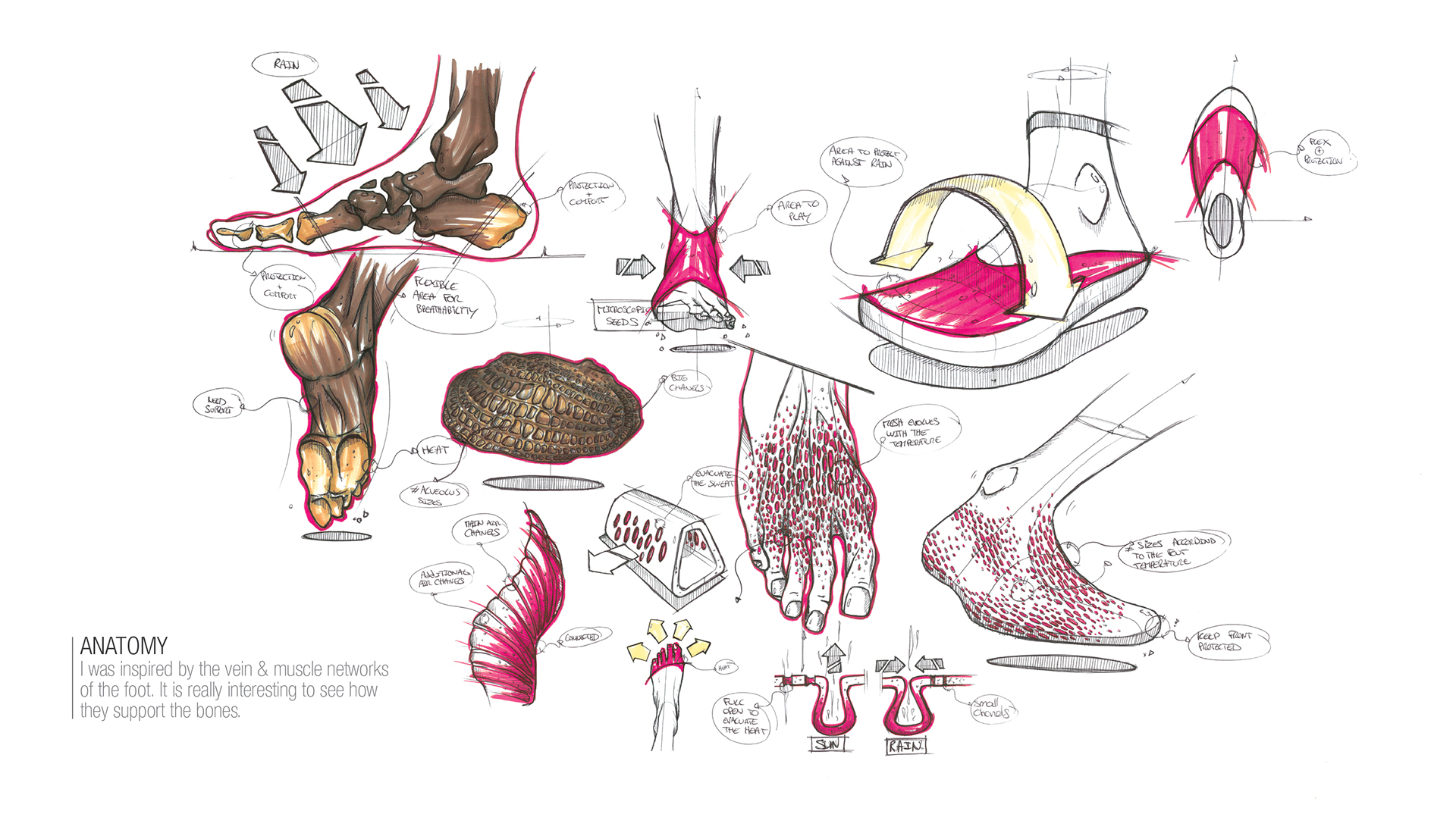 Nike，nike，comfortable，Faster，sneakers，Pink，Alias modeling，Keyshot rendering，