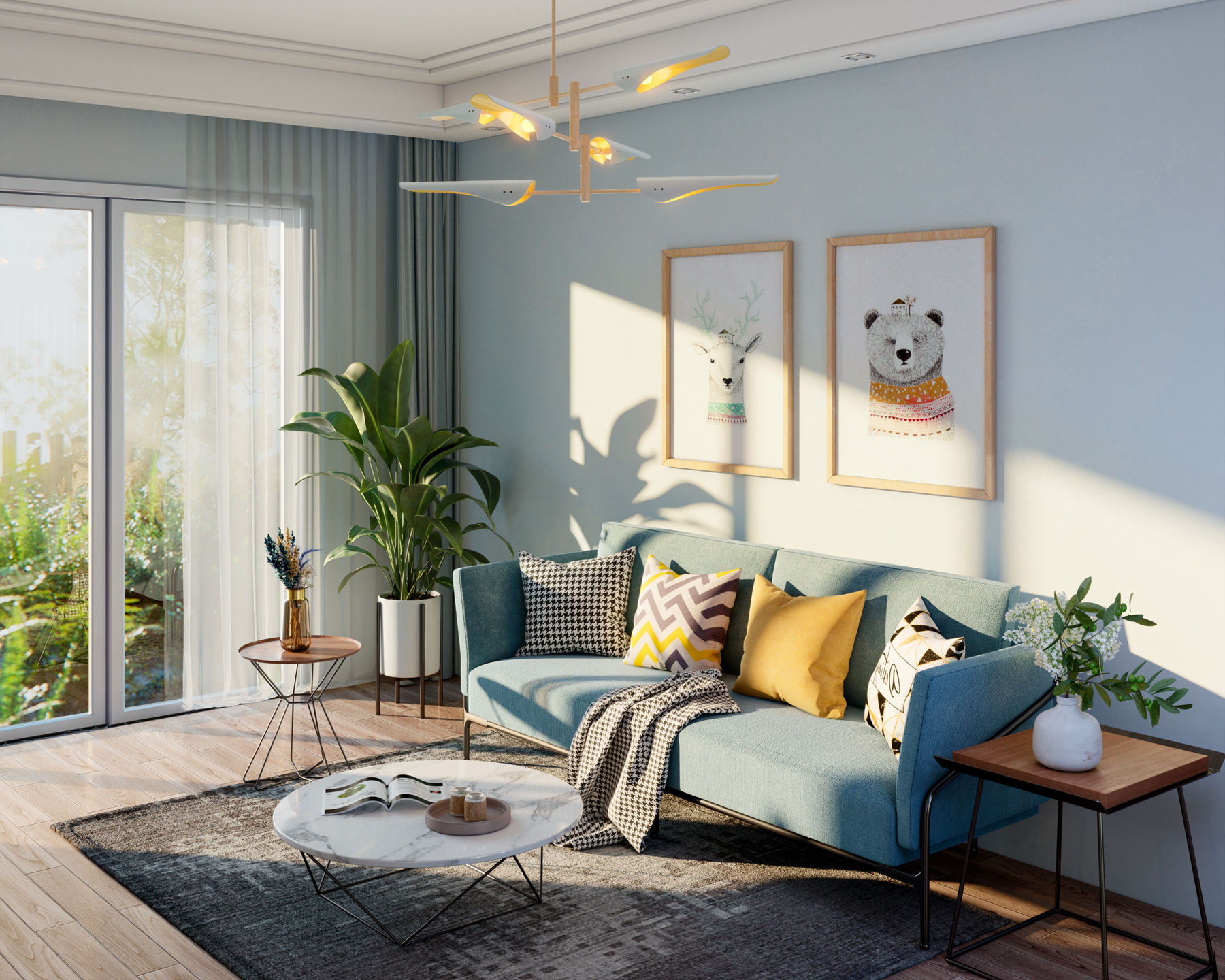 Realistic rendering，