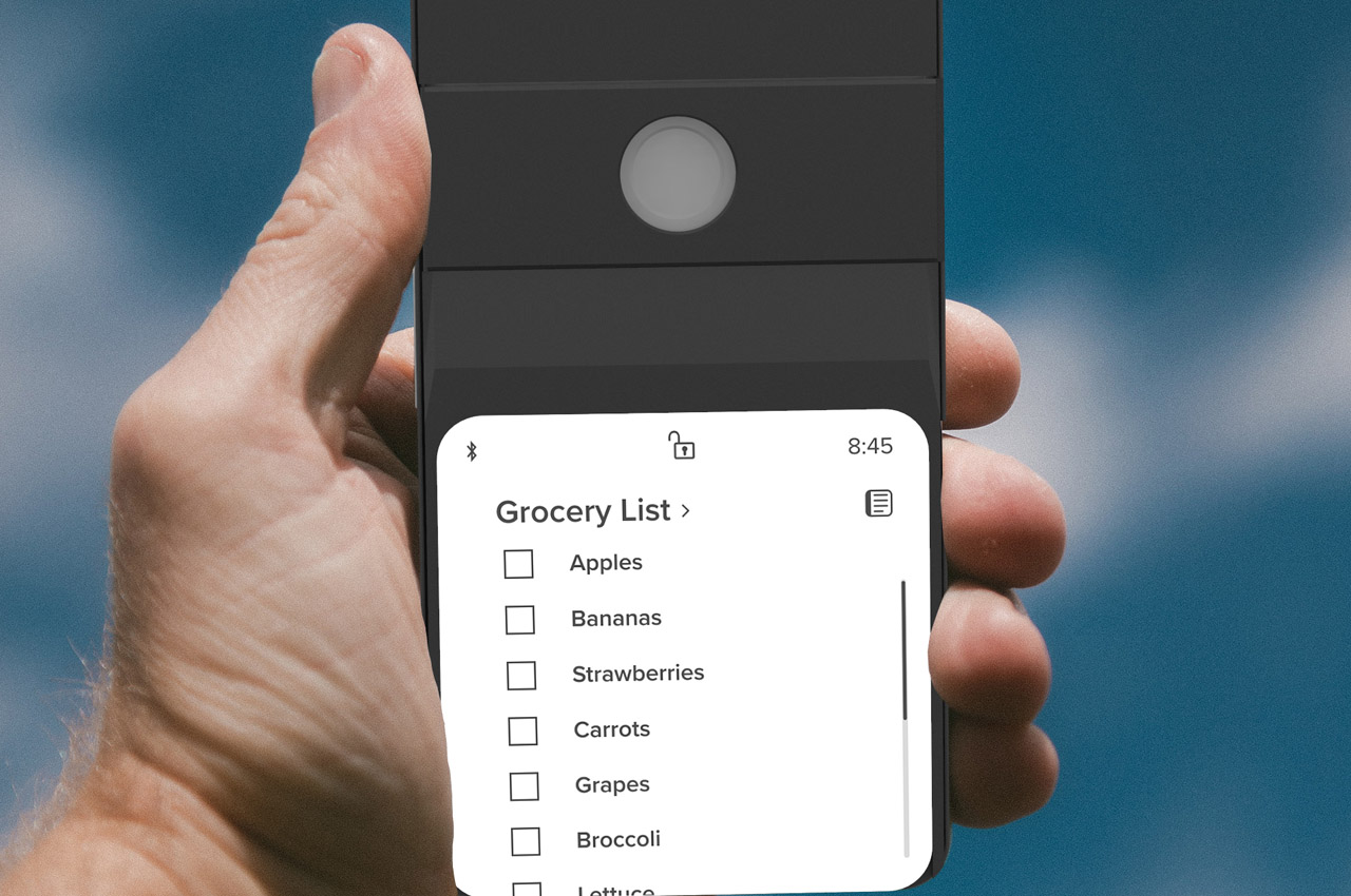 AI mobile phone case，Removable display，new，